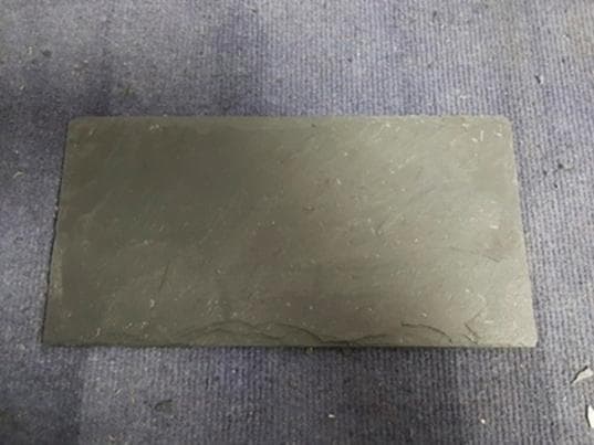 Pizarra negra medida 30x15x0,5 decorativo