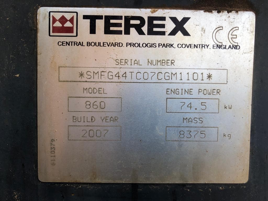 Mixta Terex 860 — image 7