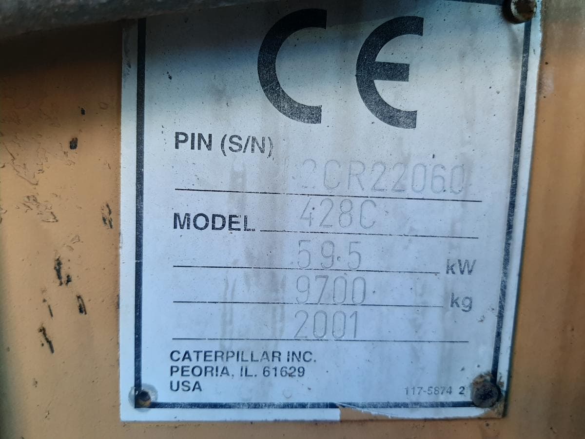 Retroescavadora CAT 428C · Ano 2001 — image 15