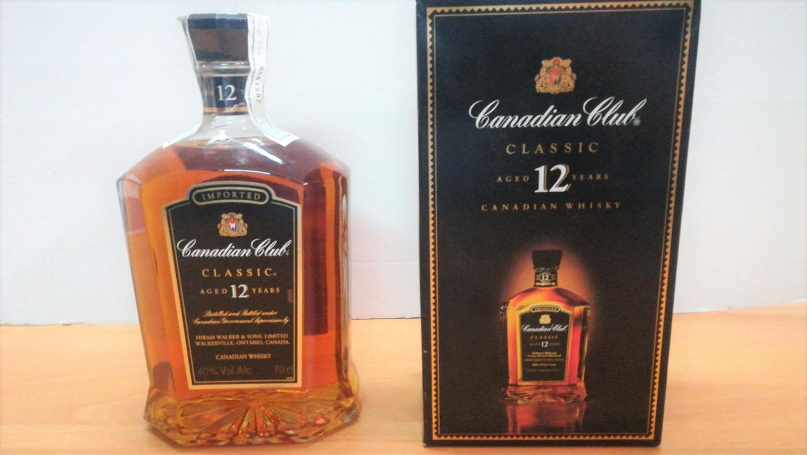 Whisky Canadian Club 12 Anos