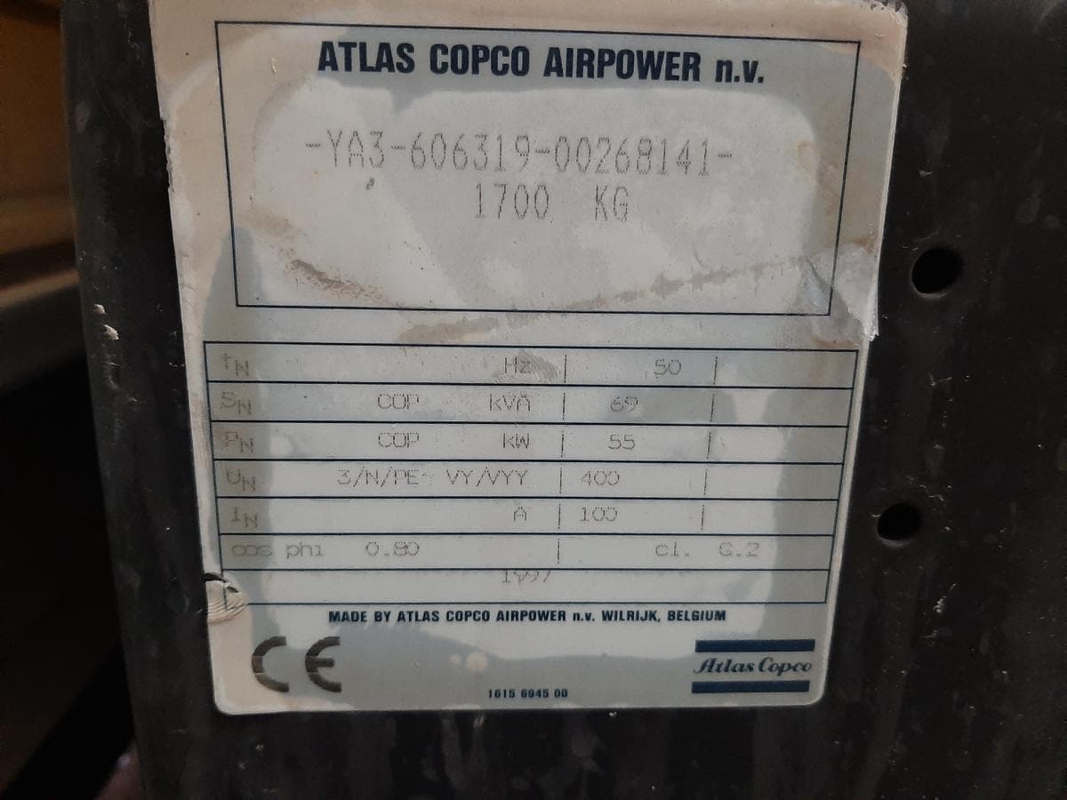Generador Atlas Copco — imagen 9
