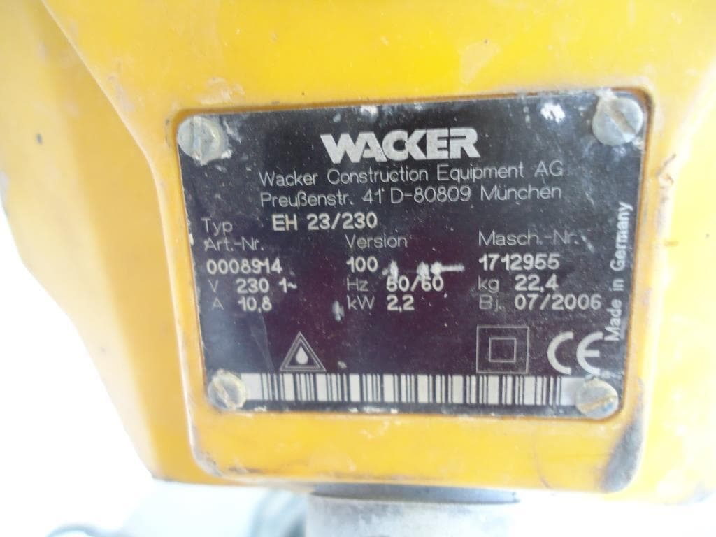 Martelo Pneumático Wacker · Paredes — imagem 5