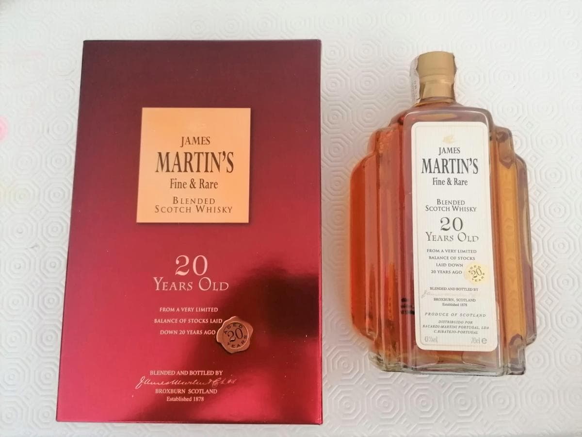 Whisky James Martin 20 anos — imagem 1