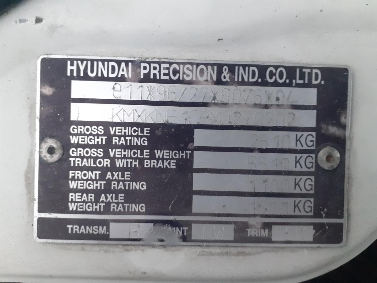 Hyundai Galloper 2.5 TD · Ano 1998 — image 9