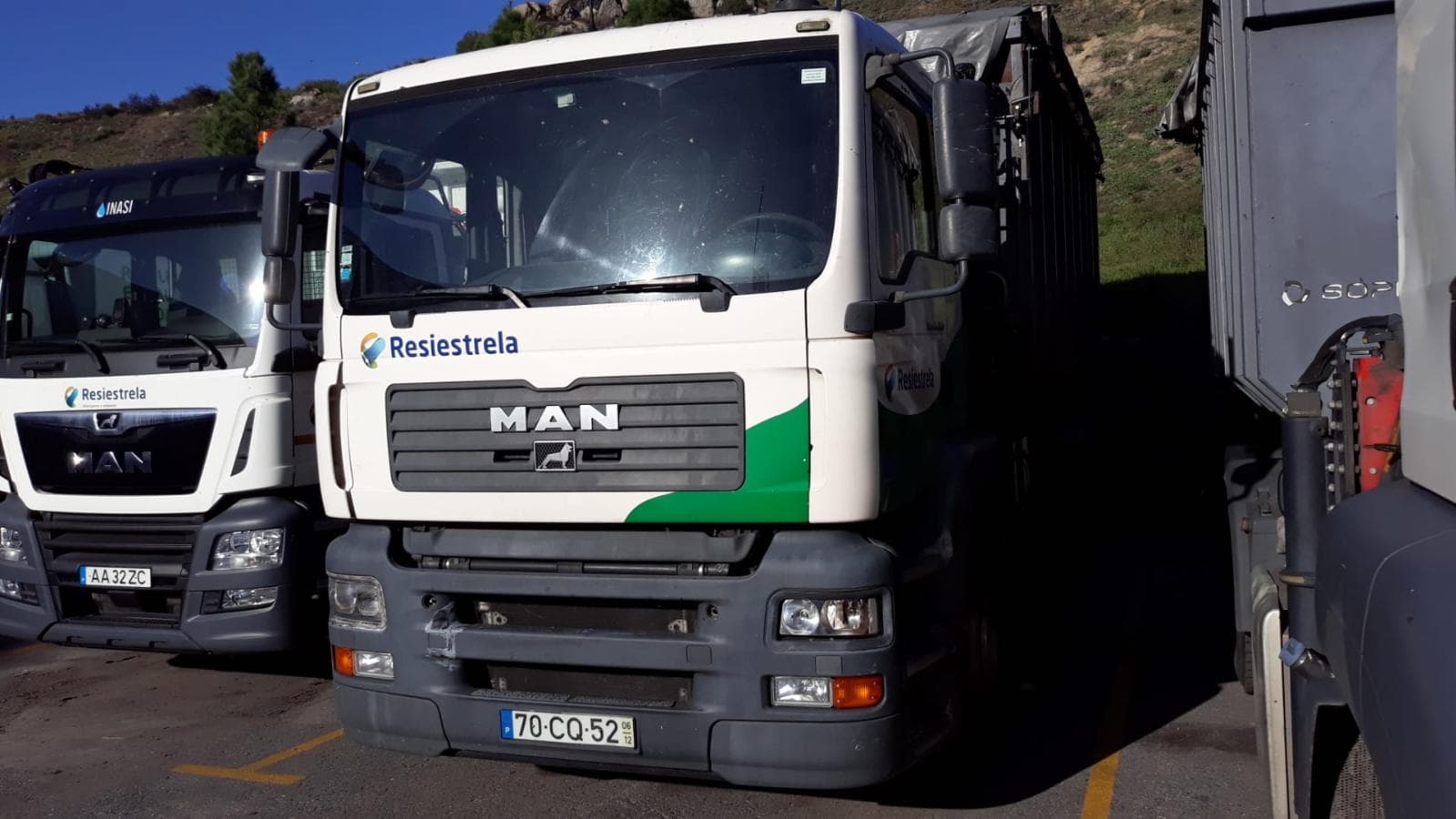 Camião MAN com grua · Fundão — imagem 2