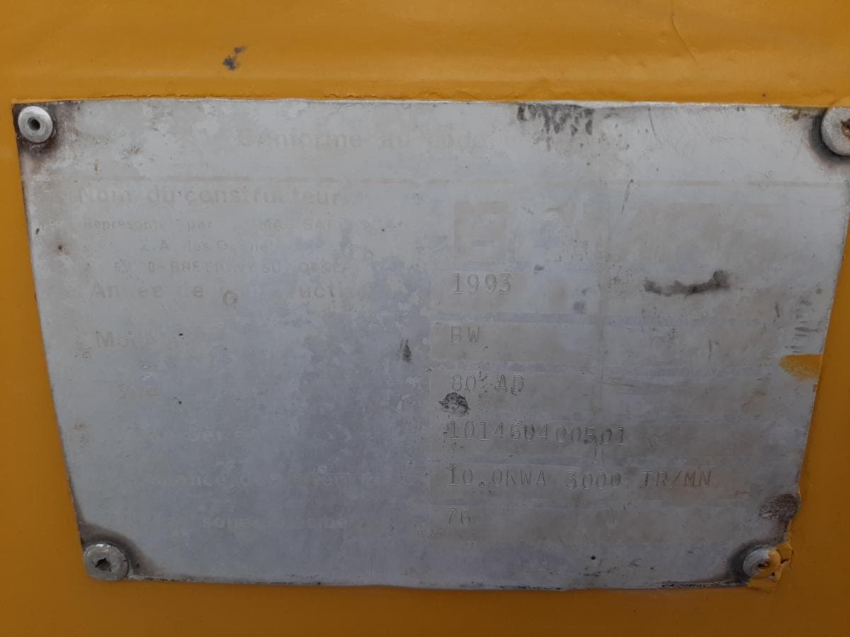 Cilindro Bomag · Ano 1993 — imagem 10