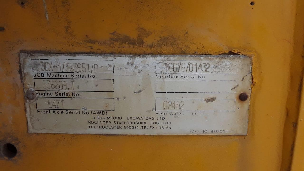 Retroescavadeira JCB - 3CX  4x4 · — image 4