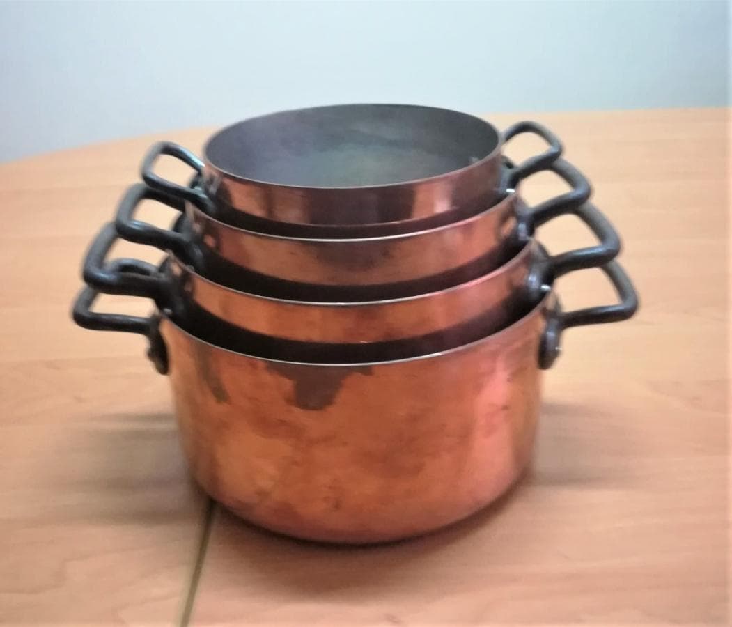 Tachos em cobre Vintage — imagen 3