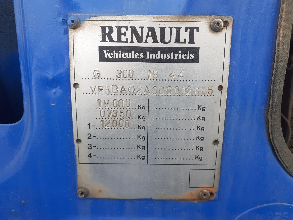 Renault G300 · Tribasculante · Ano 1991 — imagem 10