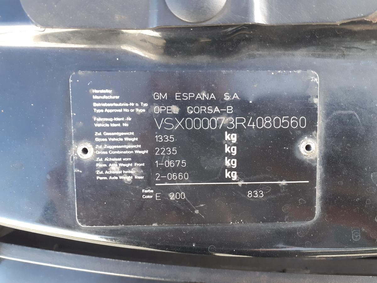 Opel Corsa 1.4 SI · Ano 1994 — imagem 9