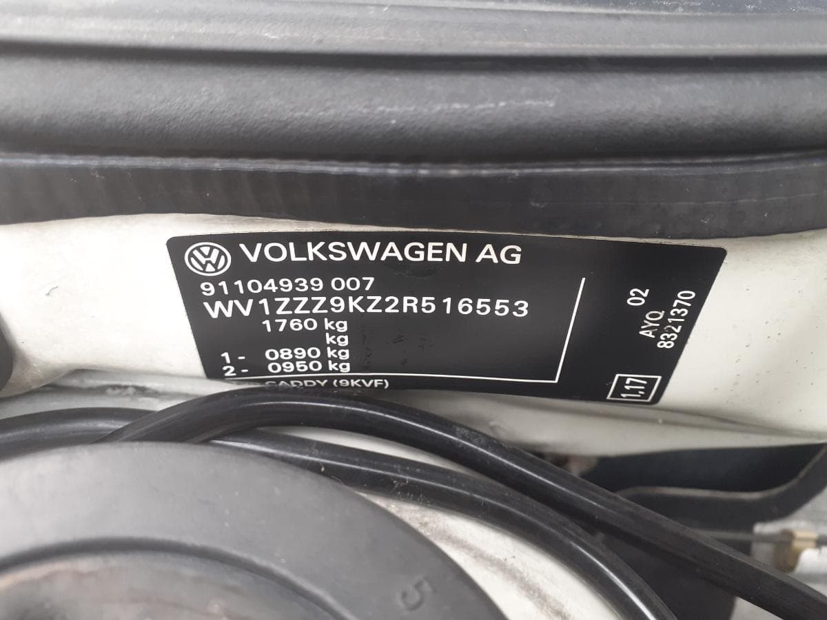 Volkswagen Caddy 1.9 SDI · Ano 2002 — imagen 9