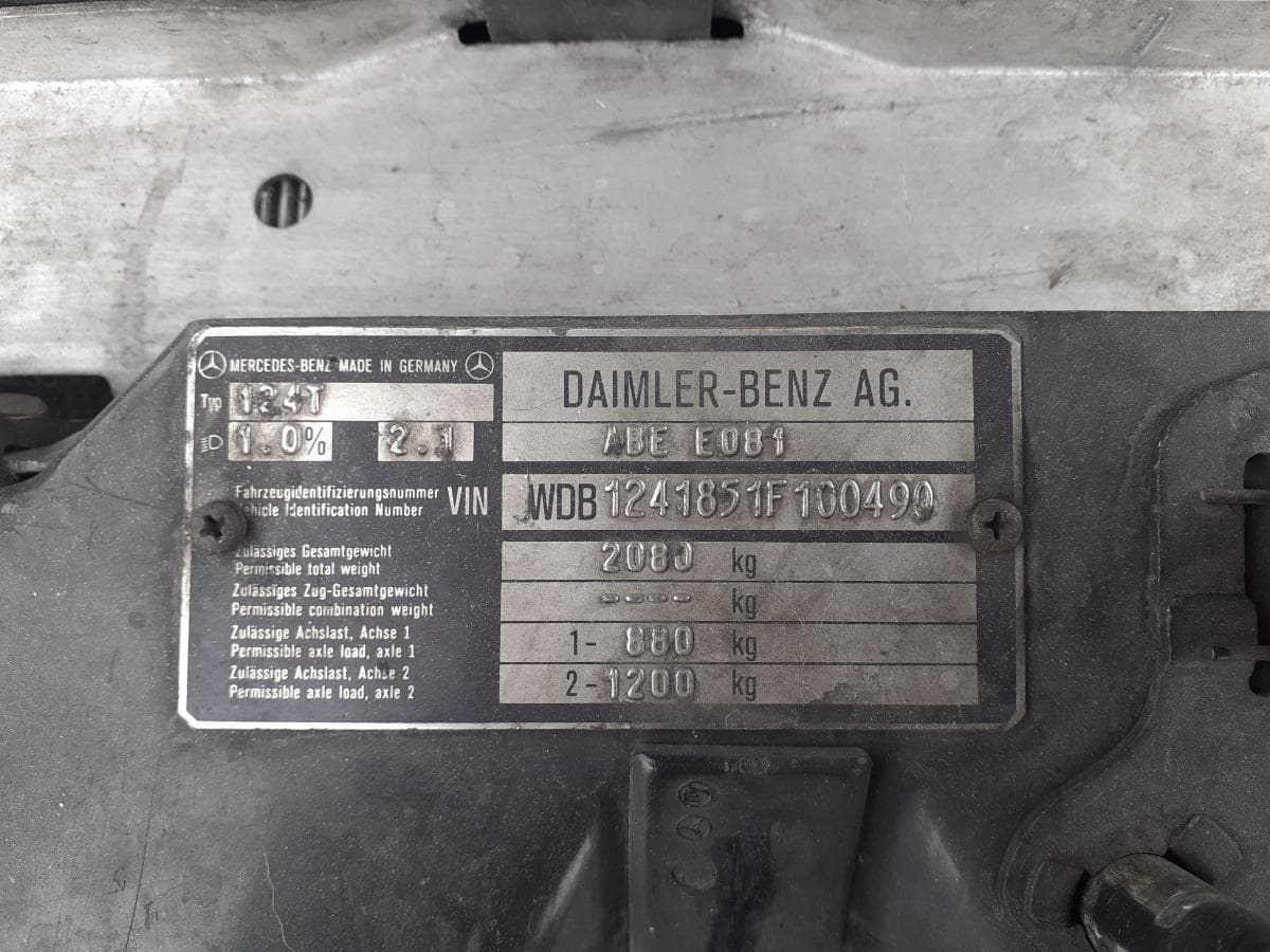Mercedes-Benz 250TD · Ano 1987 — imagem 9