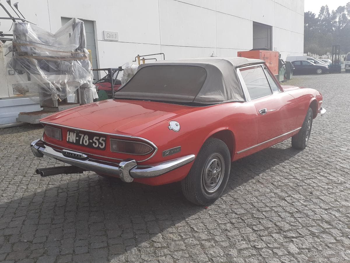 Cabrio Triumph Stag · Ano 1974 — image 4