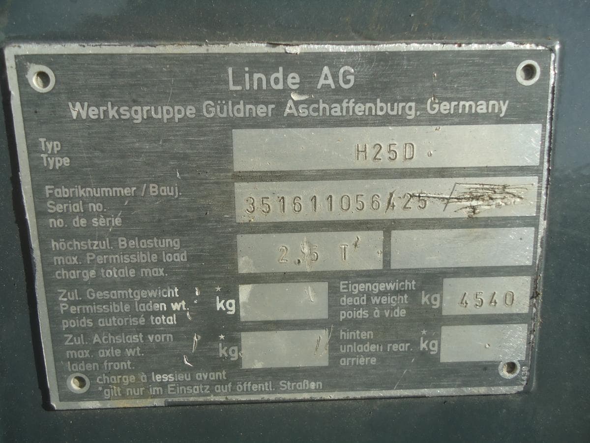 Empilhador Linde H25D — image 11