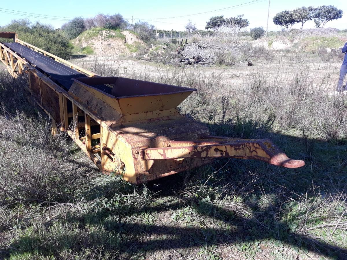 Extensión con cinta transportadora