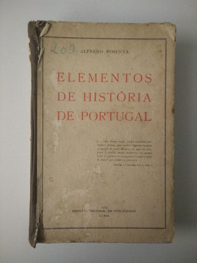Elementos de História de Portugal