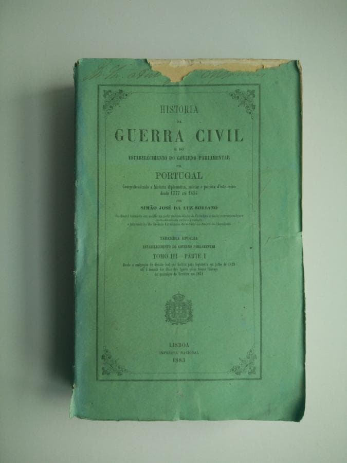 História da Guerra Civil Tomo III – Parte I — image 1