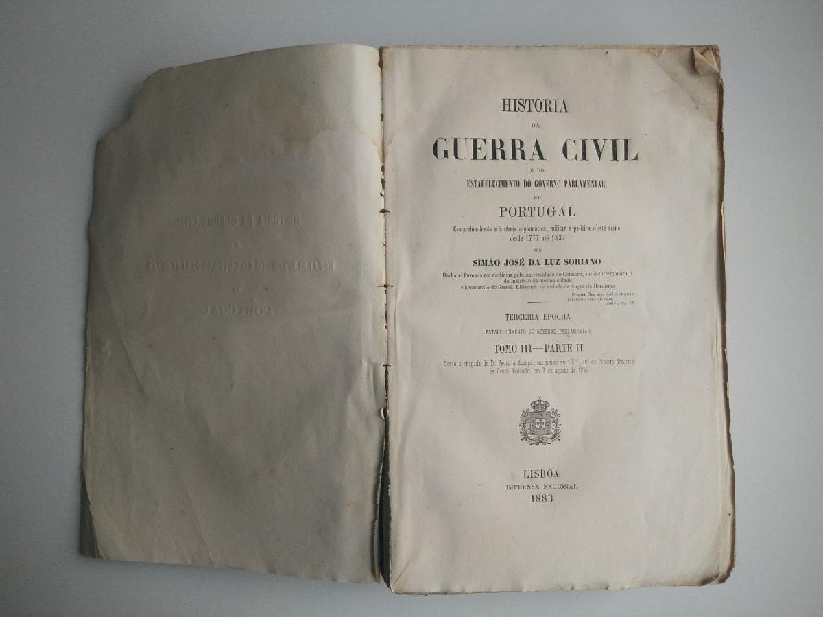 História da Guerra Civil Tomo III – Parte I — image 3