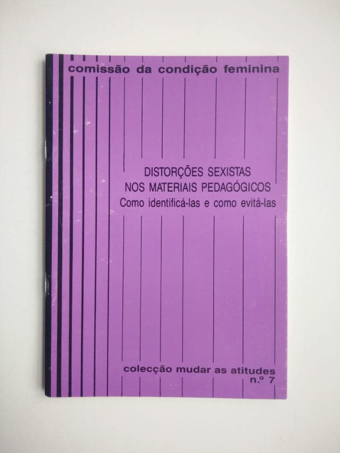 Distorções Sexistas nos materiais pedagógicos