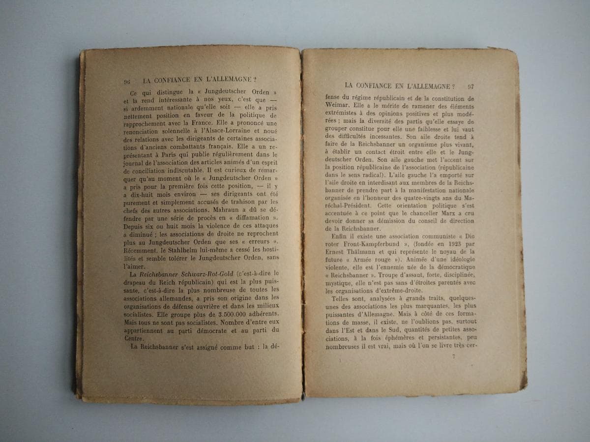 La confiance en L' Allemagne — imagen 1