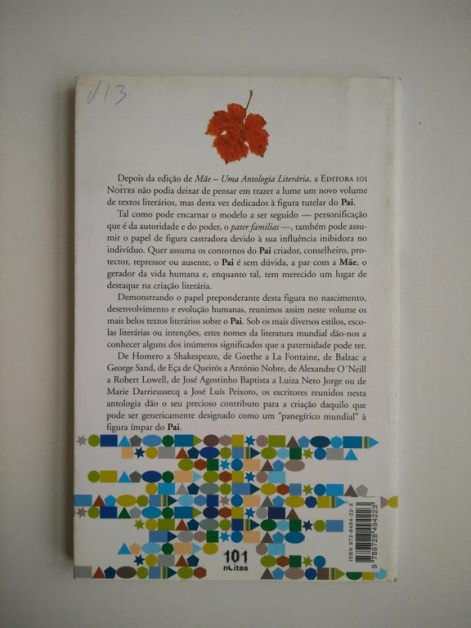 Pai - Antologia Literária — imagem 4