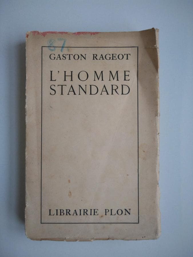 L' Homme Standard · Gaston Rageot — imagem 3