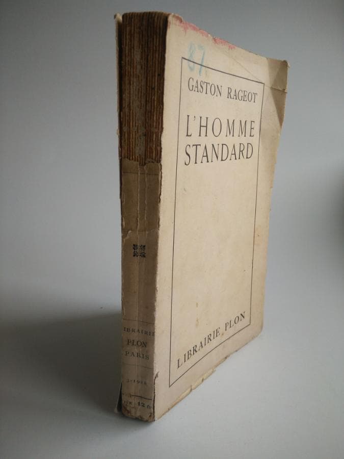 L' Homme Standard · Gaston Rageot