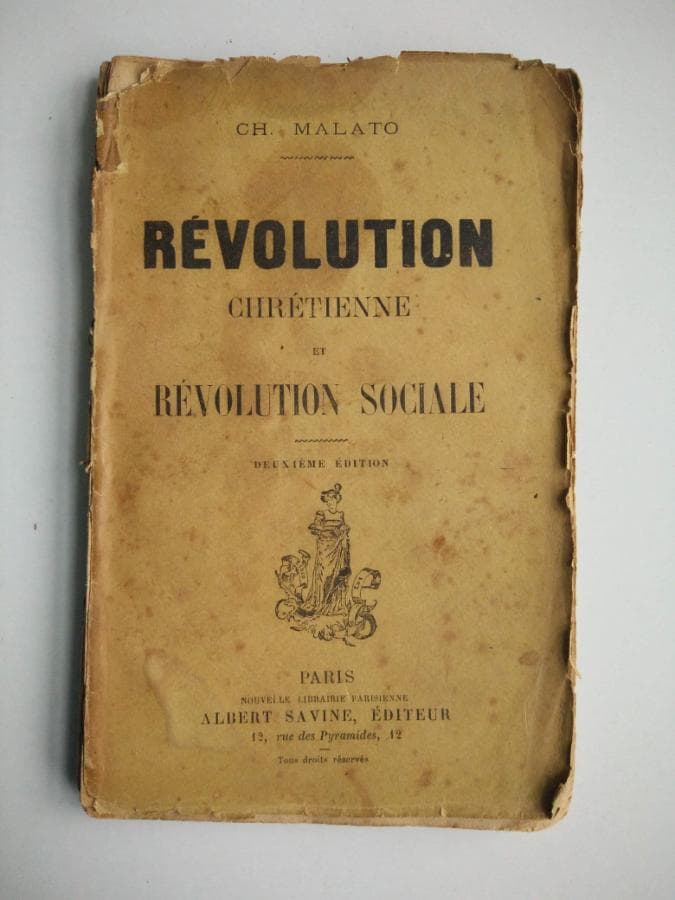 Révolution Chrétienne et Révolution Sociale — imagen 1