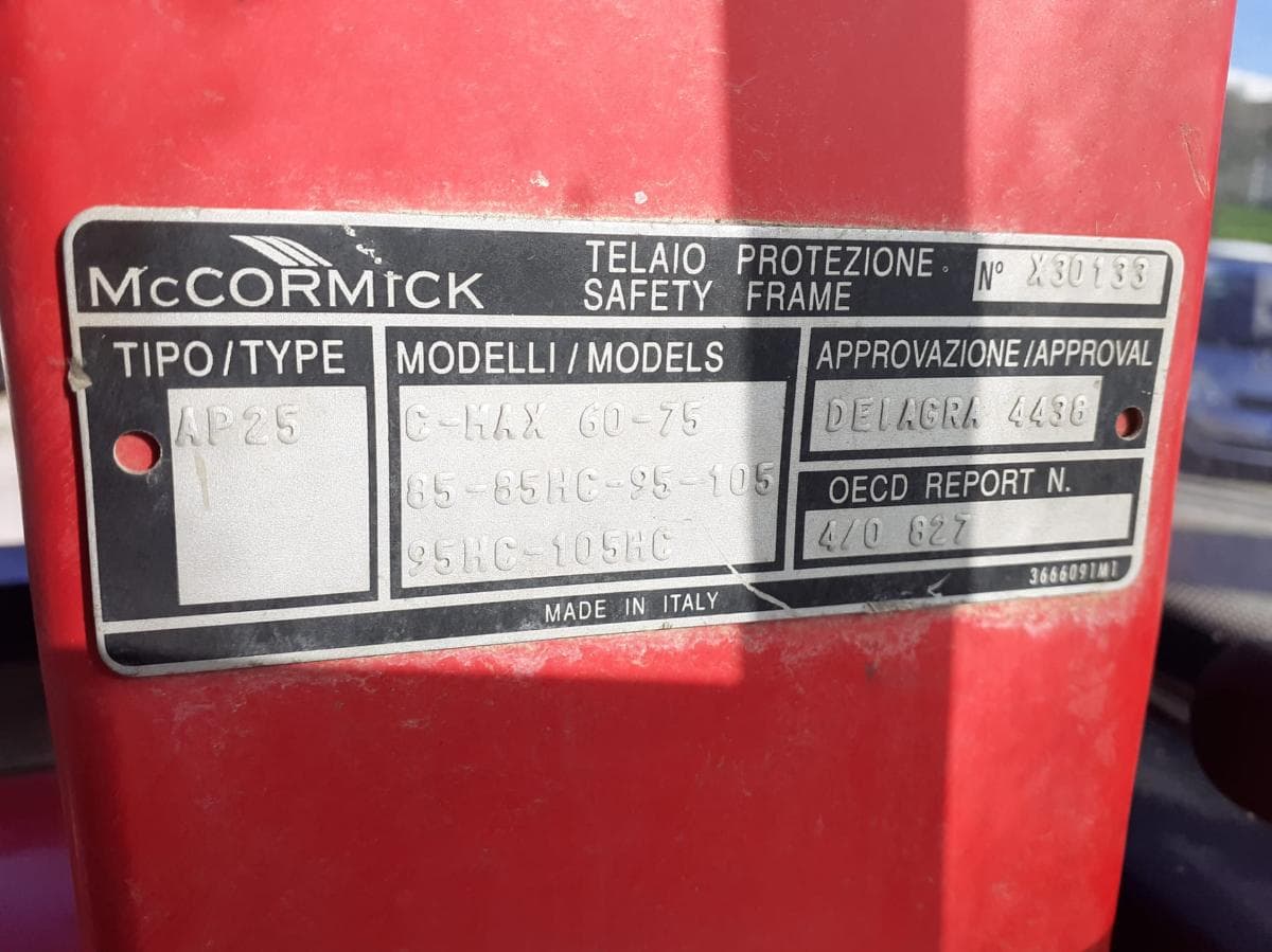 Trator agrícola McCormick · Ano 2005 — image 10