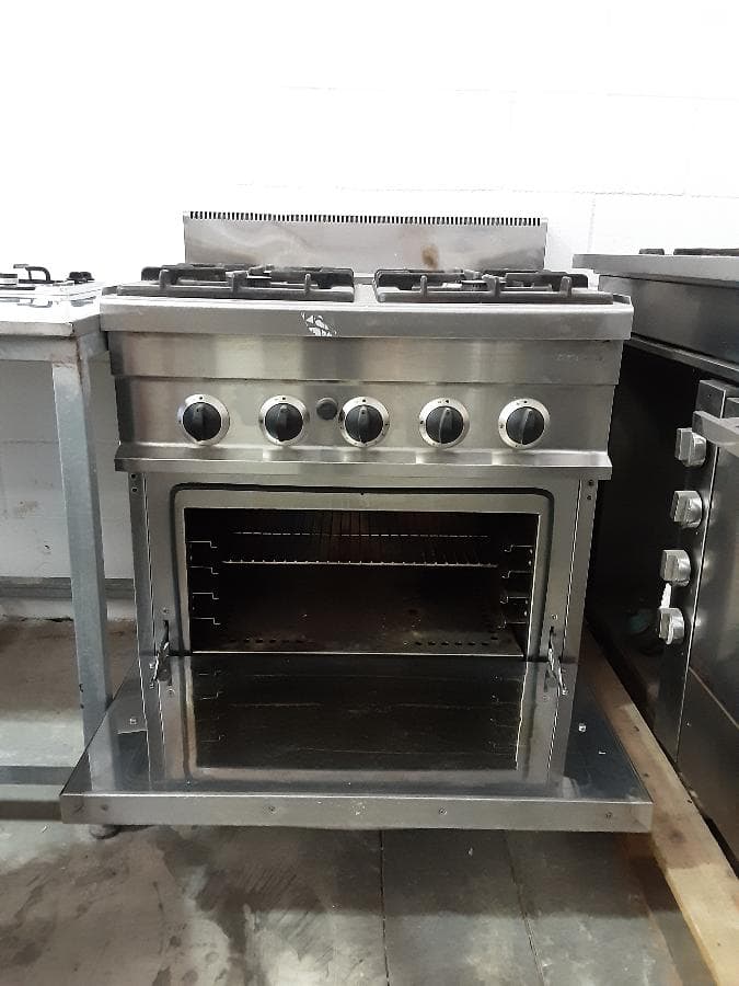 Cocina 4 fuegos con horno — imagem 2