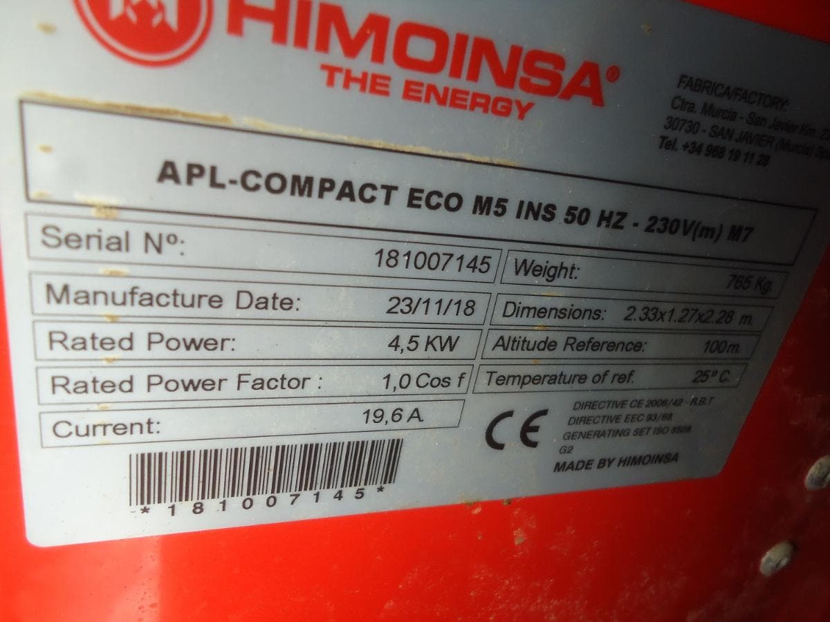 Gerador Himoinsa — imagen 11
