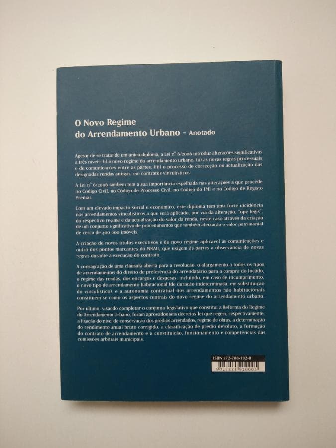 O Novo Regime de Arrendamento Urbano - 2ª Edição — imagen 2