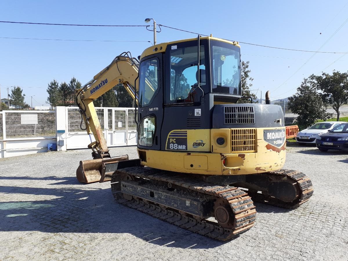 Mini giratória Komatsu PC 88MR-6 — imagen 4