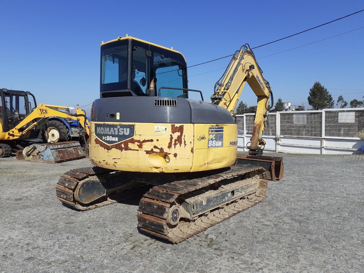 Mini giratória Komatsu PC 88MR-6 — imagen 6