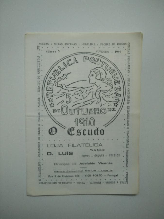 O Escudo - Loja Filatélica D. Luís — imagen 1