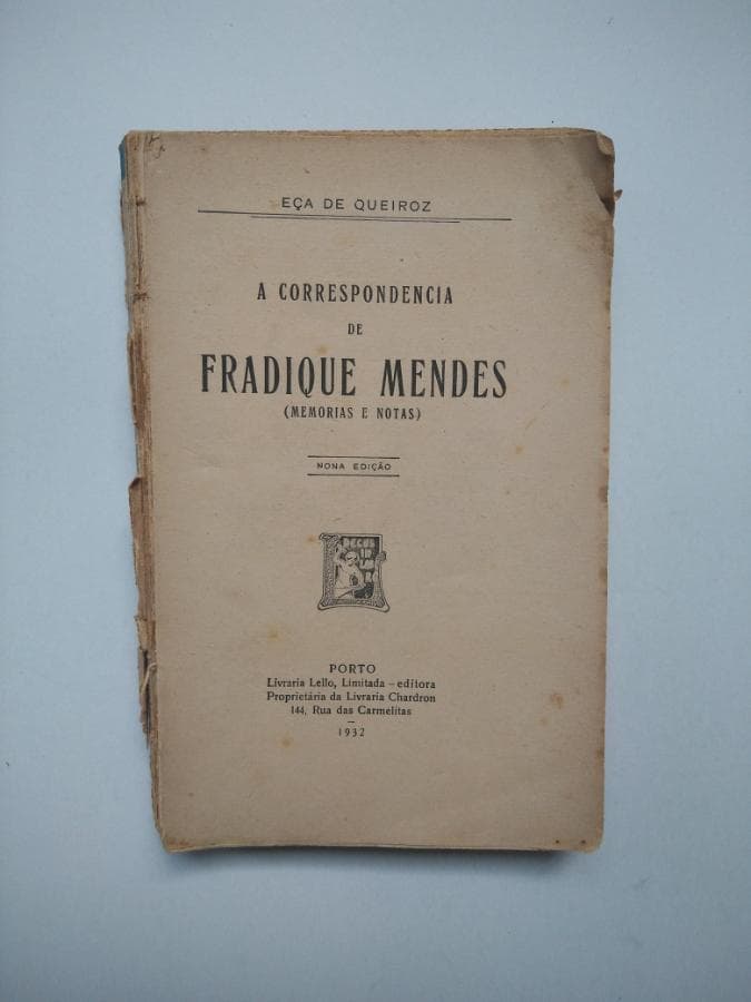 A Correspondência de Fradique Mendes (Memórias e Notas) — image 1