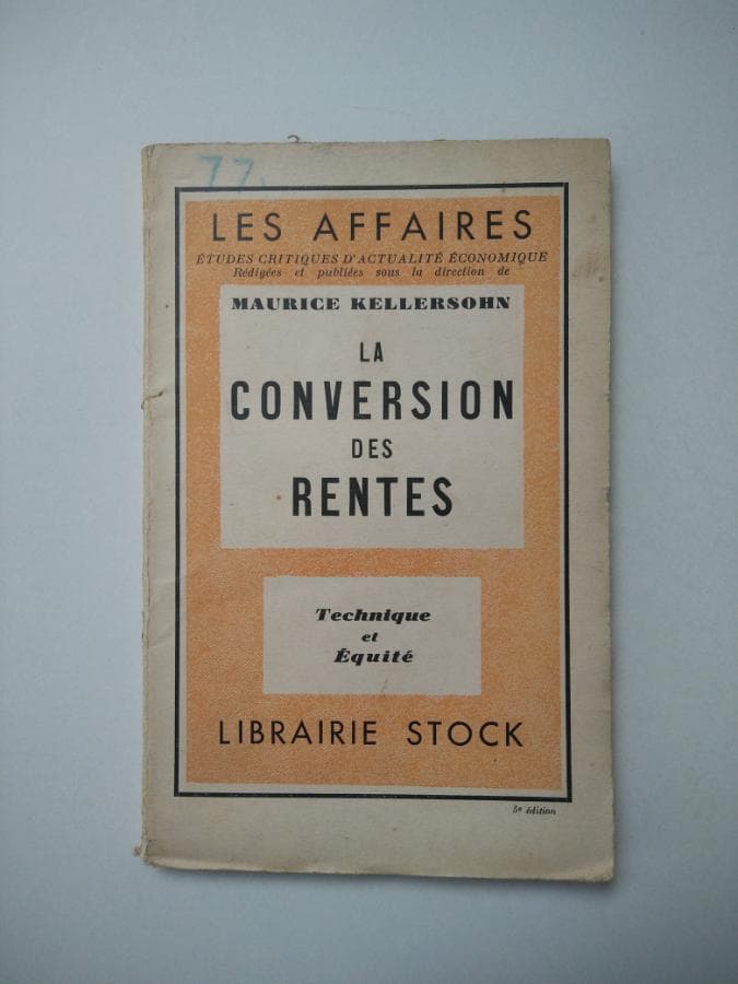 La conversion des rentes — imagen 1