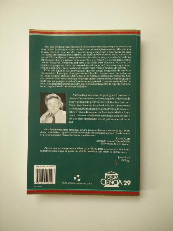 O Erro de Descartes: Emoção, Razão e Cérebro Humano — image 2