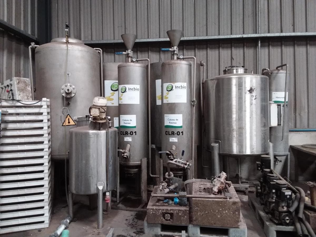 Linha de produção de Biodiesel · Avis