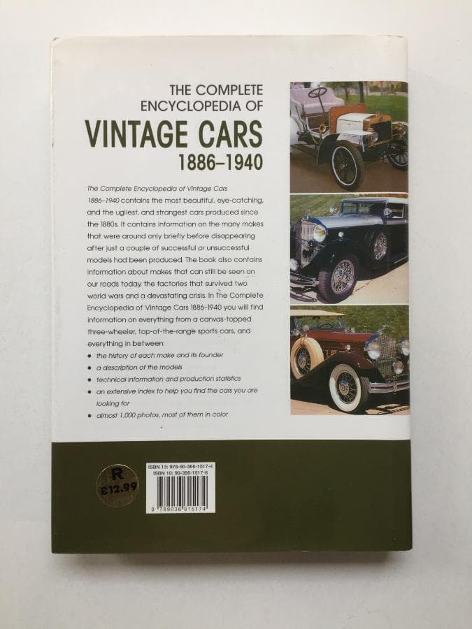 The complete encyclopedia of vintage cars 1886-1940 — imagen 3