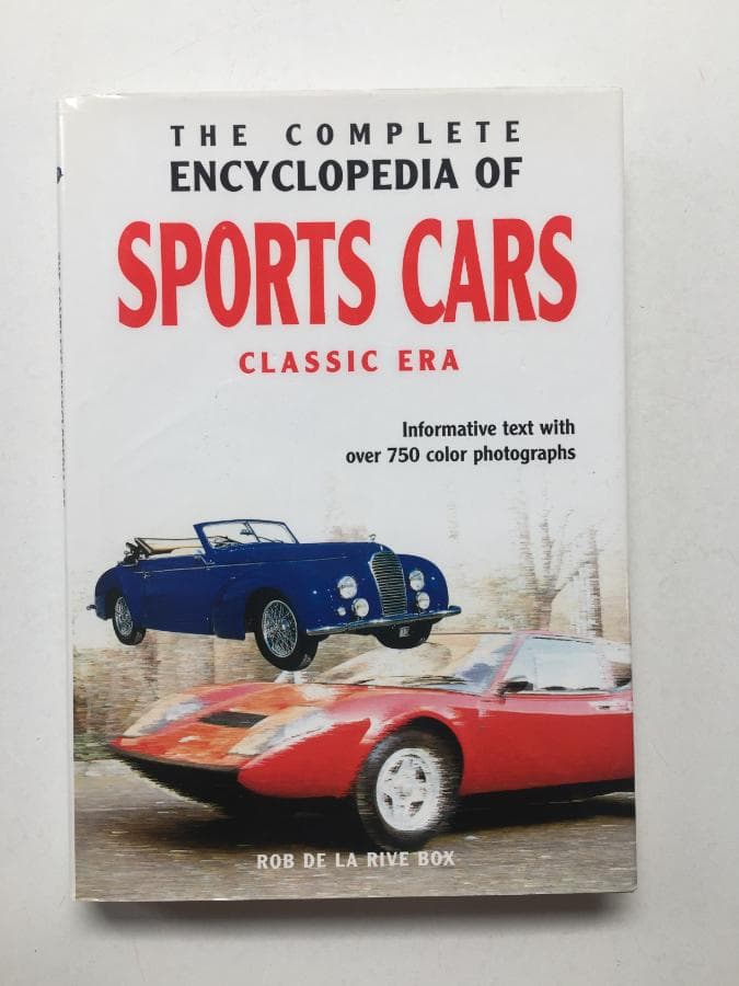 The Complete Encyclopedia of Sport Cars · Rob de la Rive Box — image 1
