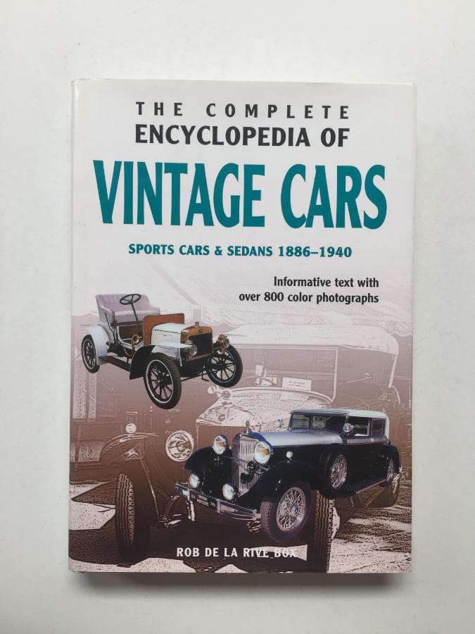 The Complete Encyclopedia of Vintage Cars · Rob de la Rive Box — imagen 1