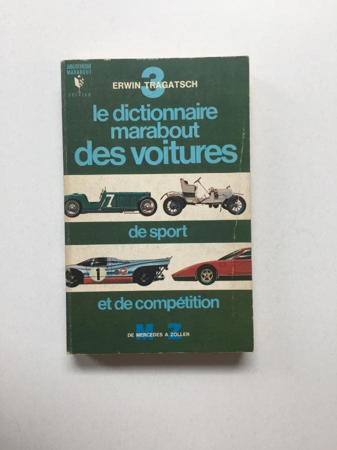 Le Diccionnaire Marabout des Voitures de Sport et de Compétition III — imagen 1