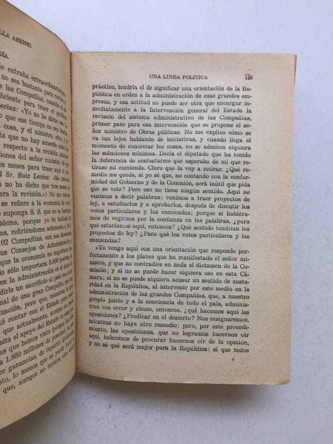 Una Línea Política · J. Botella Asensi — imagen 2