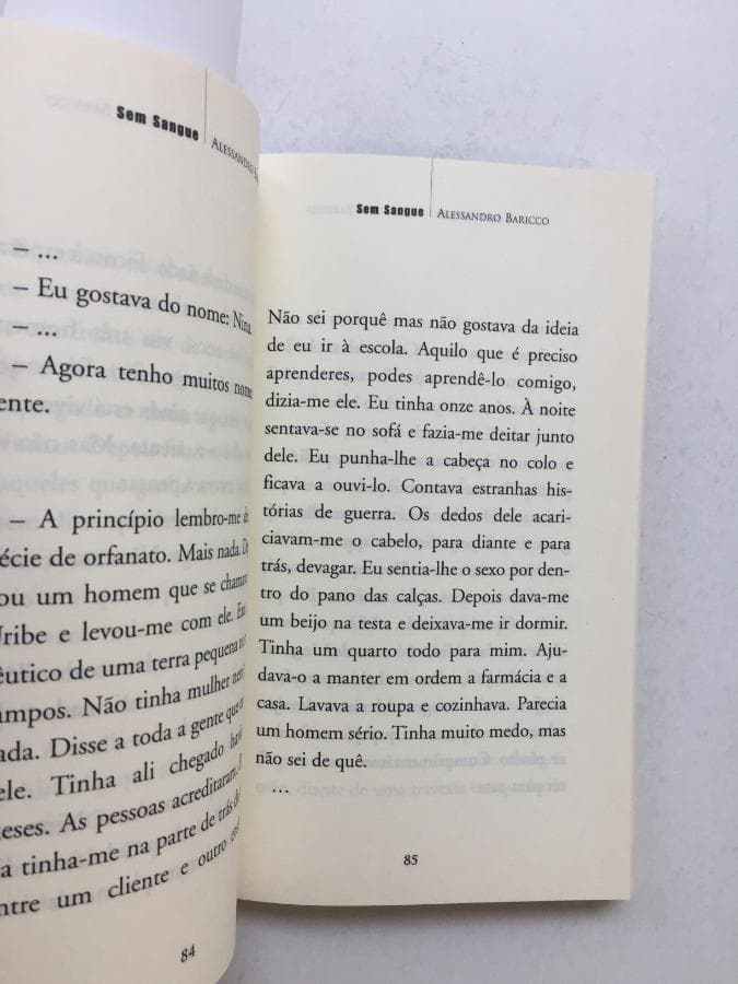 Sem Sangue · Alessandro Baricco — imagem 2