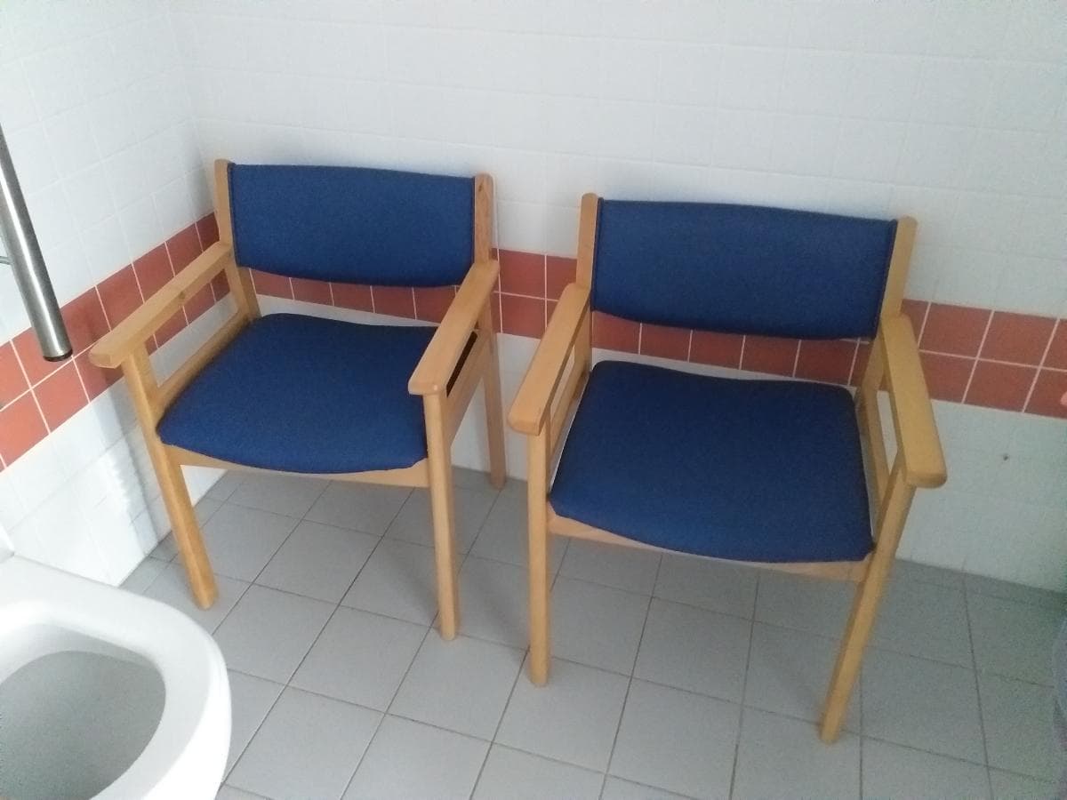 Cadeiras de refeitório