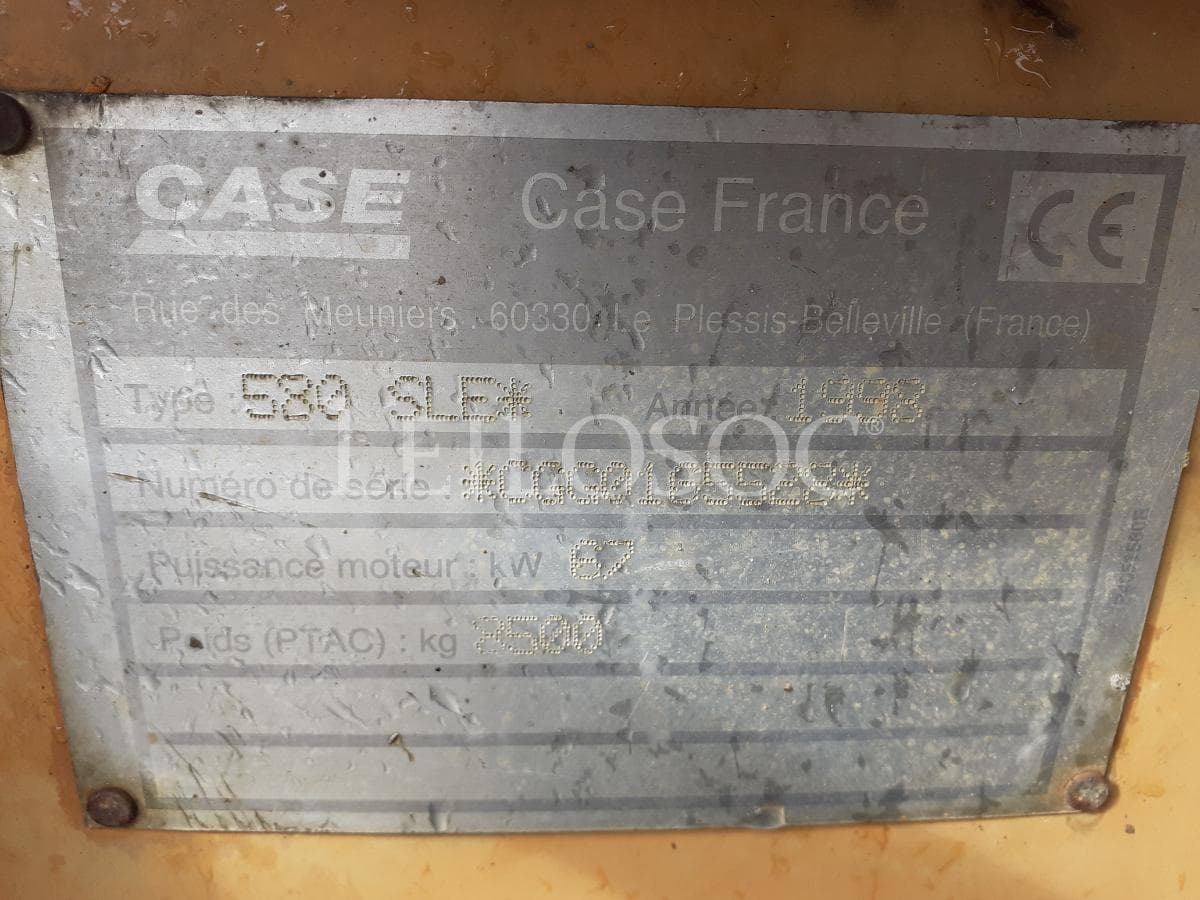 Retroescavadora Case 580 Super LE · Ano 1998 — imagen 12