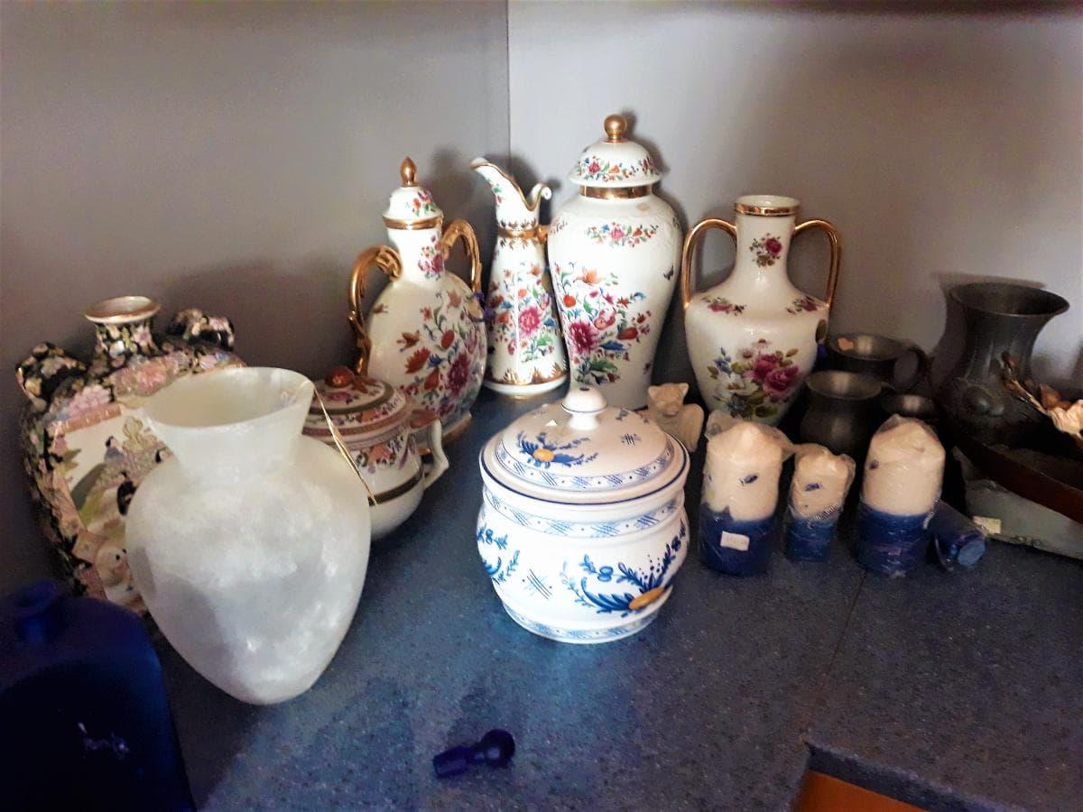 Pecas decorativas · Porcelanas