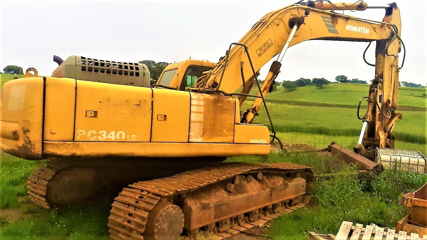 Excavadora Komatsu PC340LC — imagen 1
