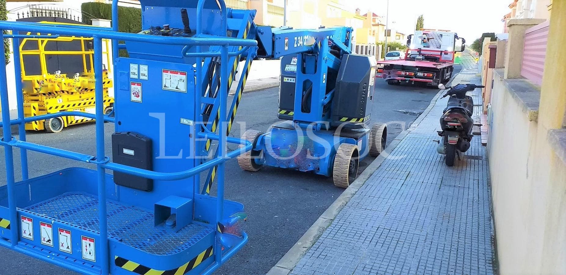 Plataforma elevatoria Extensible 12m